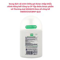 Dung dịch vệ sinh phụ nữ Chilly delicato