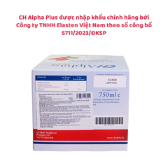 CH Alpha Plus - Hỗ trợ tái tạo sụn khớp, tăng cường sức khoẻ xương khớp (Hộp 30 ống)