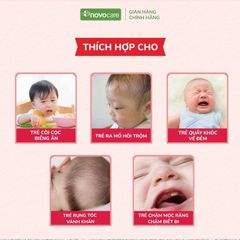 Novocal Baby Drops Forte - Canxi Sữa Nhỏ Giọt Cho Bé Phát Triển Chiều Cao Tối Ưu, Chai 90ml