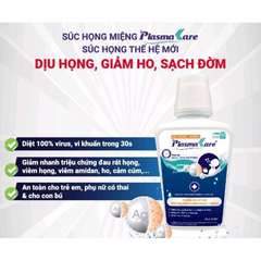 Nước Súc Miệng PlasmaKare - Giải Pháp Đột Phá Trong Điều Trị Nhiễm Trùng Họng Miệng