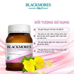 Tinh dầu hoa anh thảo Blackmores Evening Primrose - Hỗ trợ làm đẹp da, cân bằng nội tiết (190 viên)