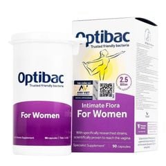 Optibac Probiotic For Women (Optibac tím) mẫu mới, men vi sinh phụ khoa số 1 từ Anh Quốc - nhập khẩu chính hãng