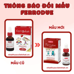 Ferrodue Buona - Bổ sung sắt hữu cơ dạng nhỏ giọt cho bé nhập khẩu từ Ý