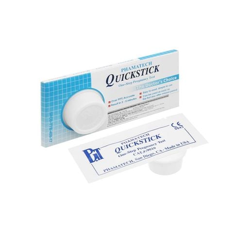 Que thử thai Quickstick One-step Pregnancy Test, thử thai nhanh và chính xác, hộp 1 test