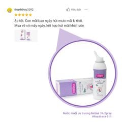 Dung dịch xịt mũi Nebial 3% spray nasale/ Nebianax 3% spray nasale