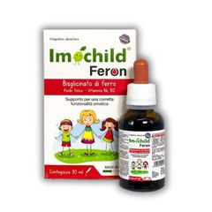 Imochild Feron - Giải Pháp Bổ Sung Sắt Hữu Cơ , An Toàn Hiệu Quả Cho Trẻ Sơ Sinh Và Trẻ Nhỏ, chai 30ml