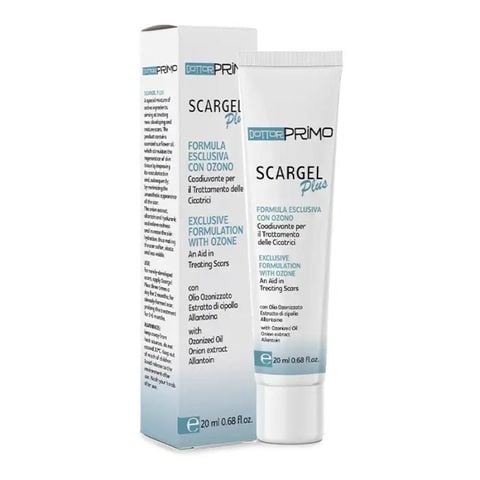 Kem trị sẹo Scargel Plus DottorPrimo - Giải pháp làm mờ sẹo hiệu quả từ Ý, tuýp 10ml