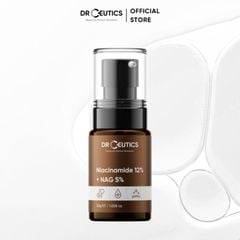 Sáng Da, Mờ Thâm Nám Hiệu Quả Với Serum B3 DrCeutics Niacinamide 12% + NAG 5%, Chai 30 gram