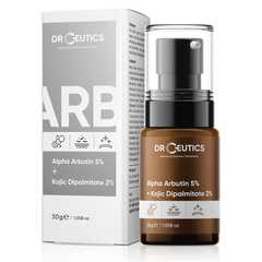 Serum DrCeutics Alpha Arbutin 5% + Kojic Dipalmitate 2%, 30 gram