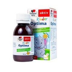 Siro Kinder Optima Doppelherz hỗ trợ trẻ ăn ngon, tăng cường tiêu hóa và nâng cao sức đề kháng (100ml)