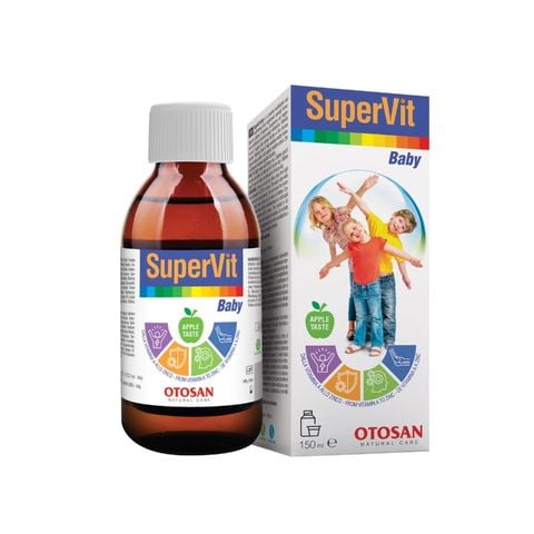 Siro SuperVit baby, vitamin tổng hợp bổ sung 21 vitamin và khoáng chất cho bé từ Ý, chai 150 ml