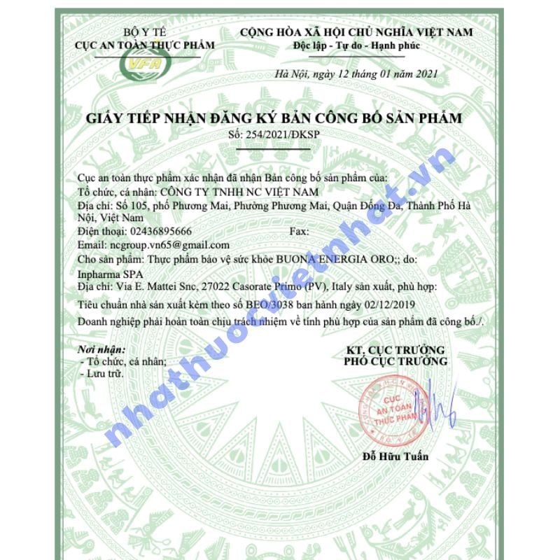 Siro ăn ngon Buona Energia Oro cho trẻ biếng ăn chậm lớn