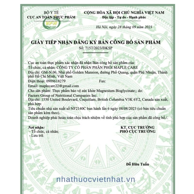 Magnesium Bisglycinate Webber Naturals, Hỗ Trợ Giảm Căng Thẳng Và Cải Thiện Giấc Ngủ