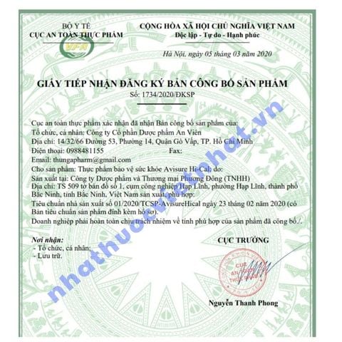 Avisure Hi-Cal - Bổ Sung Canxi Cho Mẹ Bầu Và Sau Sinh