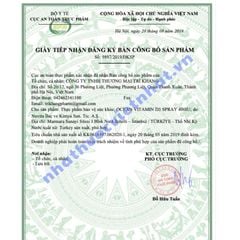 Ocean vitamin D3 dạng xịt/nhỏ giọt 400IU, giúp tăng cường hấp thu canxi, chai 20ml