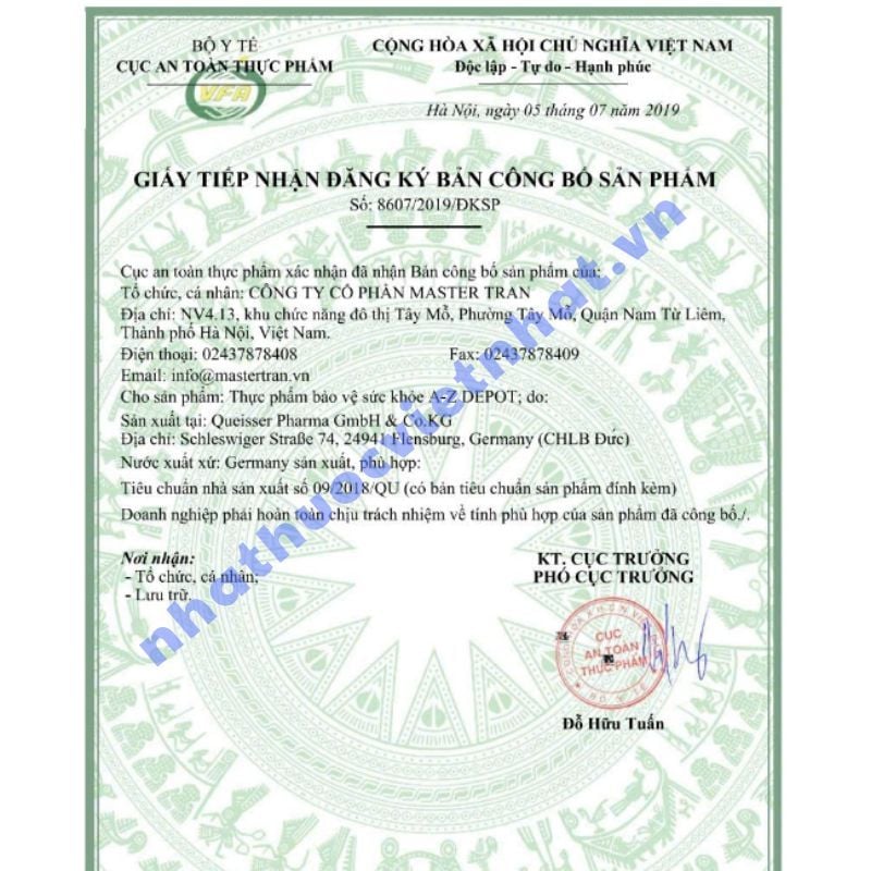 Viên uống Aktiv A-Z Depot Doppelherz bổ sung vitamin và khoáng chất (30 viên)