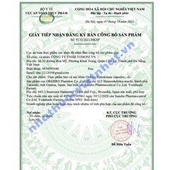 Viên uống hỗ trợ điều trị tai biến Orihiro Nattokinase 2000FU 60 viên, nhập khẩu chính hãng