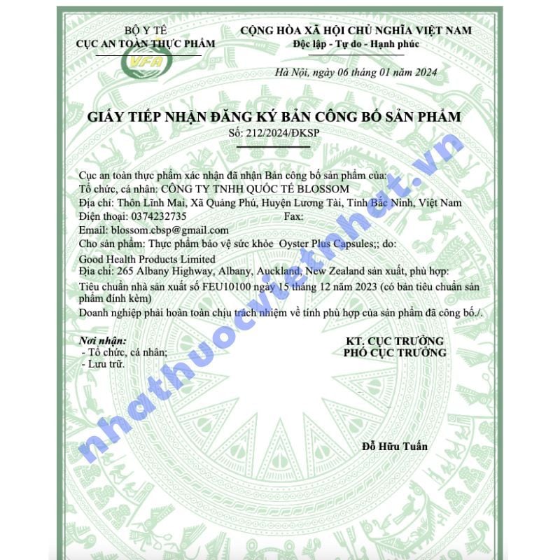 Tinh Chất Hàu Goodhealth Oyster Plus - Bí quyết Tăng Cường Sinh Lý Nam Hiệu Quả, Hộp 60 Viên (Nhập khẩu chính hãng)