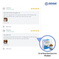 Xịt mũi người lớn Otosan Nasal Spray Forte giúp hết tắc nghẹt mũi, sổ mũi