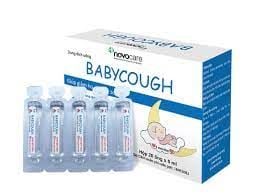 Baby Cough - Siro Ho Cho Trẻ Từ 3 Tháng Tuổi (Hộp 20 ống x 5ml)