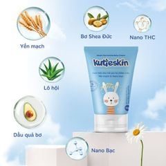 Kem Kutieskin cho trẻ bị chàm sữa, dưỡng ẩm, tái tạo da (màu xanh nhạt) tuýp 30g