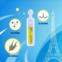 Nước muối sinh lý Fysoline Septinasal Gifrer hỗ trợ vệ sinh mũi cho bé (20 ống x 5ml)