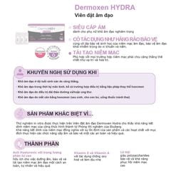 Viên đặt phụ khoa DermoXEN Hydra của Ý - Hộp 7 viên