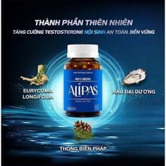 Viên uống Men’s Ginseng Alipas Ecogreen tăng cường sinh lực phái mạnh (30 viên)