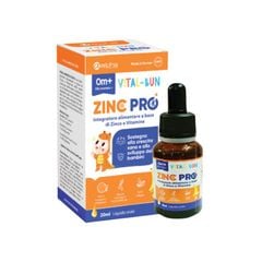 Kẽm Vital-Bun Zinc Pro Chính Hãng Ý: Bí Quyết Tăng Đề Kháng, Cải Thiện Biếng Ăn Cho Trẻ Từ 0 Tuổi