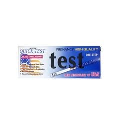 Que thử thai QUICKTEST - Thử thai nhanh, chính xác và tiện lợi, hộp 1 test