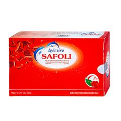 Avisure Safoli - Bổ Sung Sắt Hữu Cơ Và Acid Folic Cho Bà Bầu