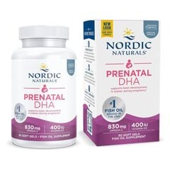 DHA Cho Bà Bầu Nordic Naturals Prenatal DHA - Lựa Chọn Hàng Đầu Cho Sự Phát Triển Của Thai Nhi