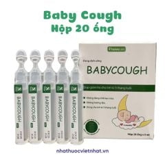 Baby Cough - Siro Ho Cho Trẻ Từ 3 Tháng Tuổi (Hộp 20 ống x 5ml)