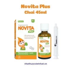 Vitamin Novita Drops - Bổ sung vitamin tổng hợp, hỗ trợ tăng đề kháng cho trẻ từ 0 tháng tuổi (Novita Plus Mẫu Mới)