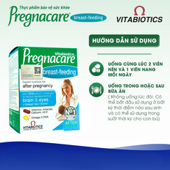 Vitamin tổng hợp sau sinh Pregnacare Breast feeding Bú Anh - Nhập khẩu chính hãng