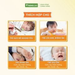 Vitamin Novita Drops - Bổ sung vitamin tổng hợp, hỗ trợ tăng đề kháng cho trẻ từ 0 tháng tuổi (Novita Plus Mẫu Mới)