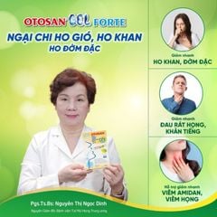 Gel Otosan Throat Gel Forte giúp giảm ho, giảm đau họng, điều trị viêm họng cấp tính, nhập khẩu từ Ý