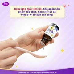 LineaBon D3K2, giúp hỗ trợ hấp thu canxi, phát triển xương và răng, 10ml
