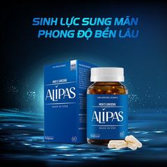 Viên uống Men’s Ginseng Alipas Ecogreen tăng cường sinh lực phái mạnh (30 viên)