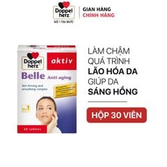 Viên uống Belle Anti-aging Doppelherz Aktiv của Đức - Giải pháp chống lão hoá da hiệu quả, hộp 30 viên