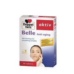 Viên uống Belle Anti-aging Doppelherz Aktiv của Đức - Giải pháp chống lão hoá da hiệu quả, hộp 30 viên