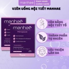 Viên uống cân bằng nội tiết Manhae Menopause Nutrisante, nhập khẩu chính hãng từ Pháp