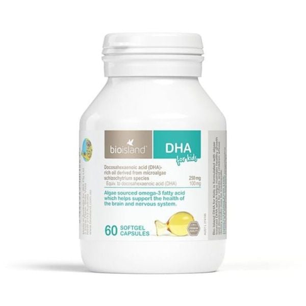 DHA Bio Island cho bé - Chìa khóa vàng để con phát triển trí não và thị giác vượt trội