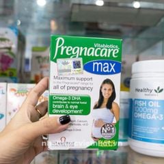 Pregnacare Max - Vitamin tổng hợp cho bà bầu số 1 tại Anh Quốc với công thức vượt trội, nhập khẩu chính hãng