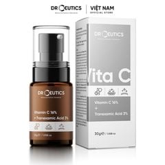 Serum DrCeutics Vitamin C 16% + Tranexamic Acid 3% - Ngừa Lão Hóa, Sáng Da, Mờ Thâm Nám