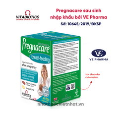 Vitamin tổng hợp sau sinh Pregnacare Breast feeding Bú Anh - Nhập khẩu chính hãng