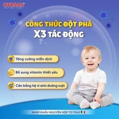 Siro Immunix3 Children - Giải Pháp Tăng Đề Kháng Với Beta Glucan Cho Trẻ Từ 6 Tháng Tuổi