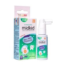 Xịt chống sâu răng Midkid - Giải pháp ngừa sâu răng, giảm ố vàng và làm sạch khoang miệng cho trẻ, chai 30ml