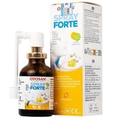 Xịt họng Otosan Spray Forte giảm ho, giảm đau rát họng, hỗ trợ điều trị viêm họng cấp, viêm hô hấp,  (30ml)