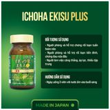  Viên Uống Bổ Não Ichoha Ekisu Plus Ribeto Nhật Bản 